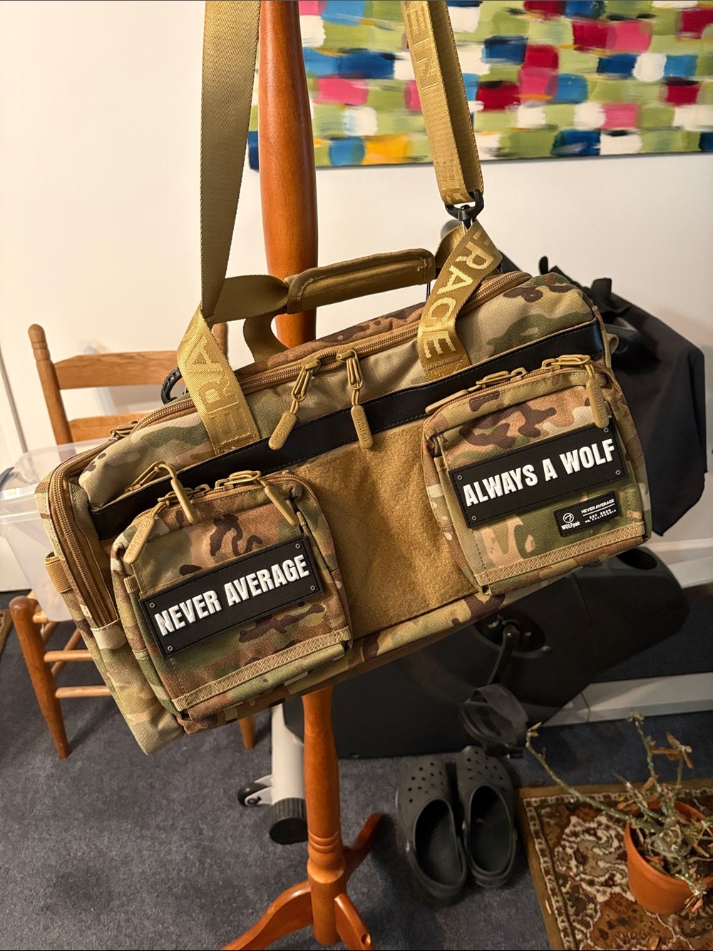 Tactical Camouflage 30L duffel bag - OCP